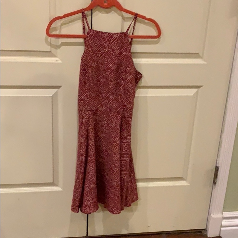 Burnt orange/ red sundress
